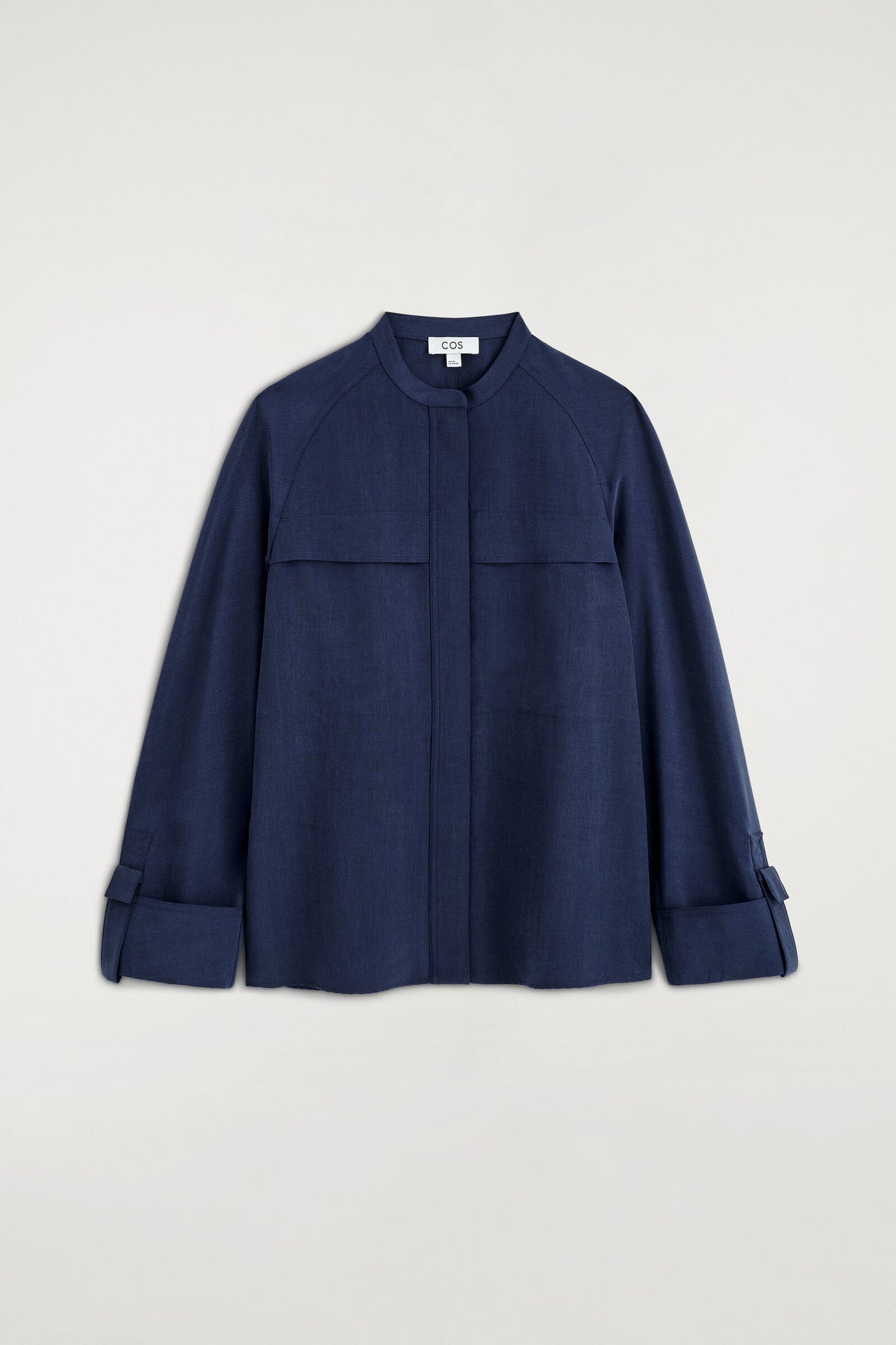 CAMISA UTILITY FLUIDA - MARINO | DescriptiveStillLife