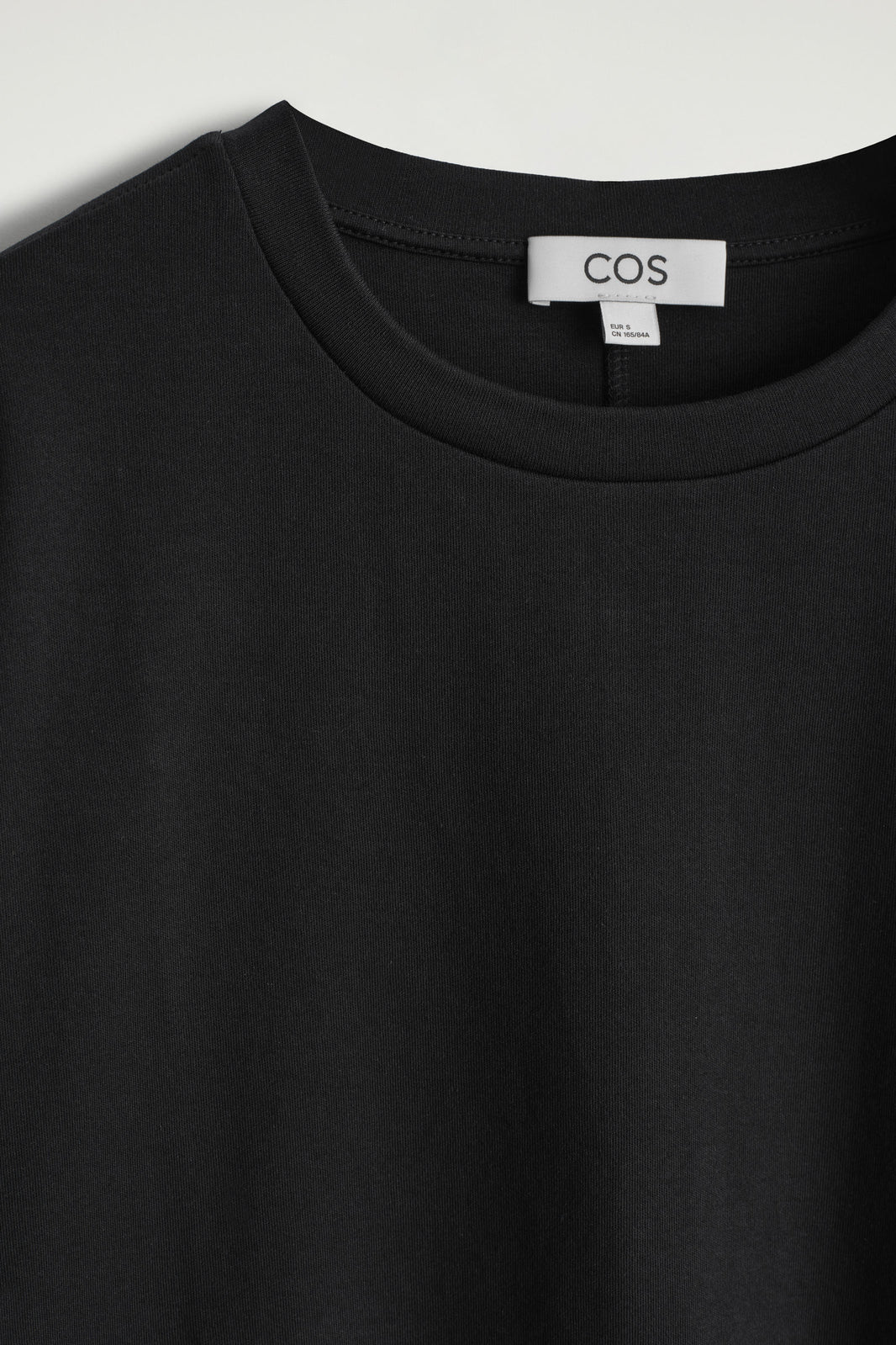 CAMISETA OVERSIZE ALGODÓN - NEGRO | DescriptiveDetail