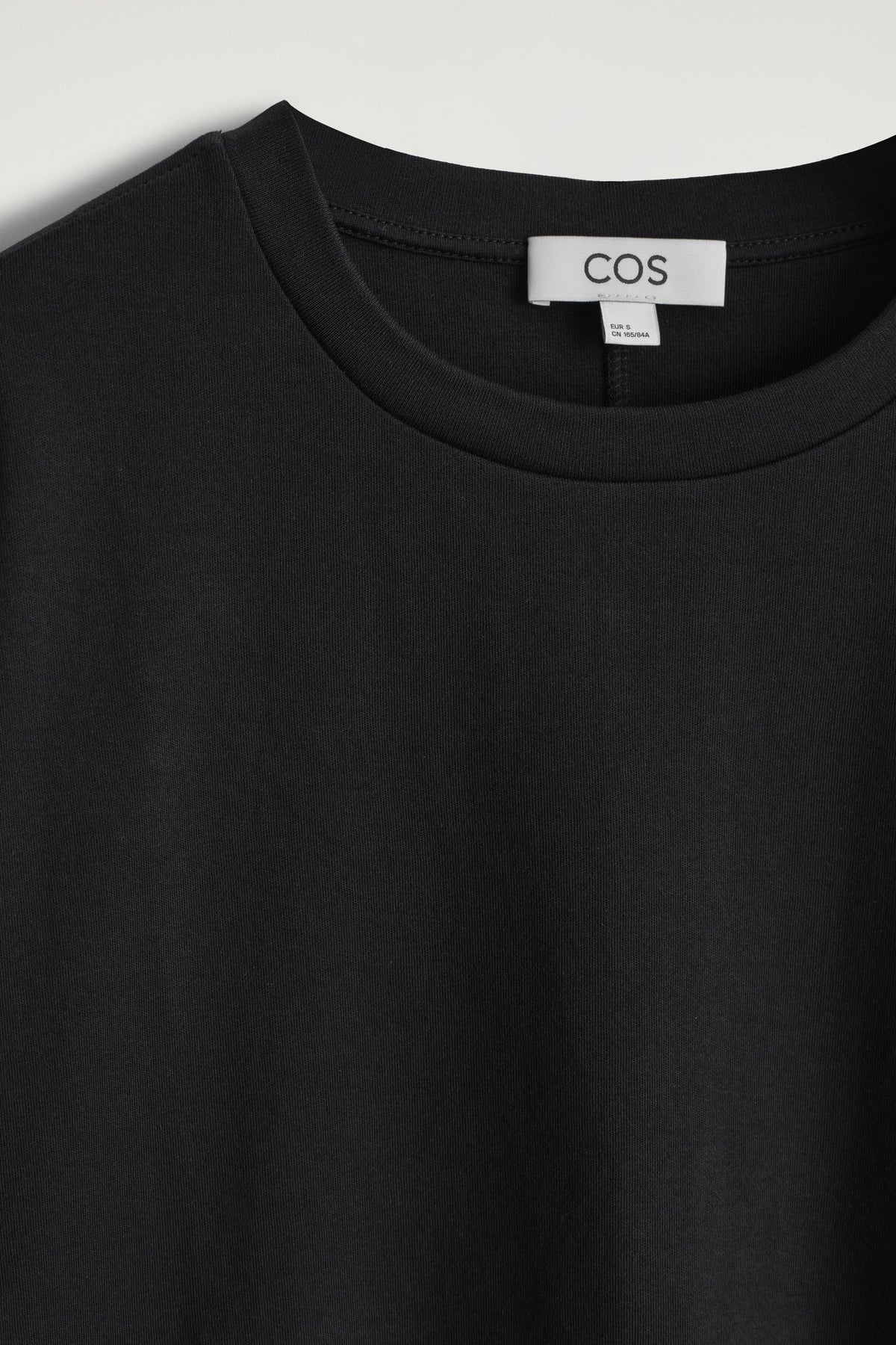 CAMISETA OVERSIZE ALGODÓN - NEGRO | DescriptiveDetail